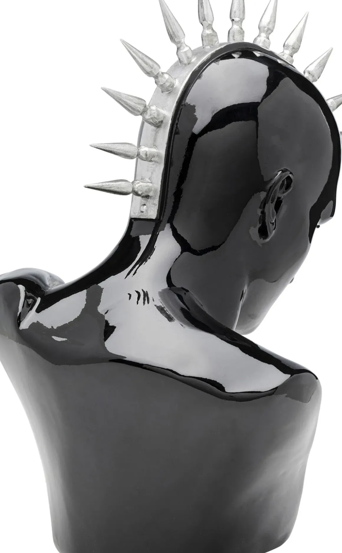 Dekorfigur Punk Boy - Svart, 42cm - KARE Design