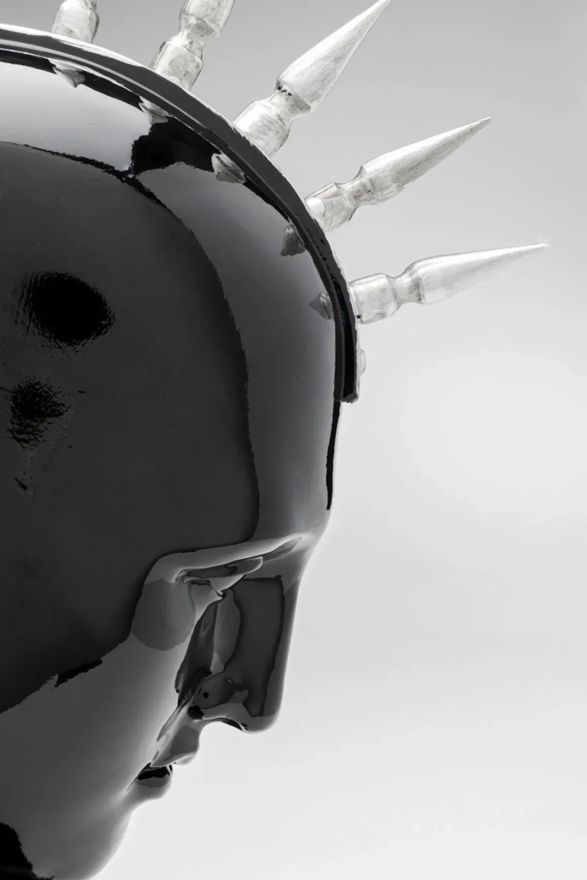 Dekorfigur Punk Boy - Svart, 42cm - KARE Design