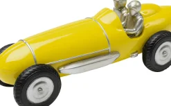 Dekorfigur Racing Car - Bil, Gul 9cm - KARE Design