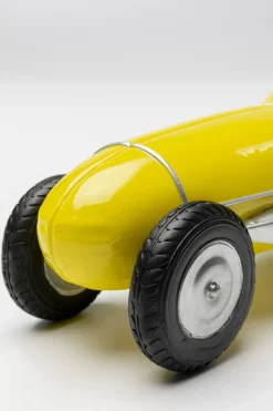 Dekorfigur Racing Car - Bil, Gul 9cm - KARE Design
