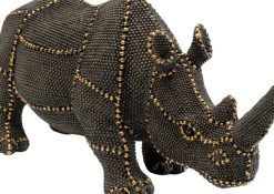 Dekorfigur Rhino Rivets Pearls, 26cm - KARE Design