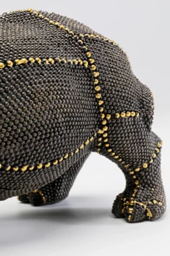 Dekorfigur Rhino Rivets Pearls, 26cm - KARE Design