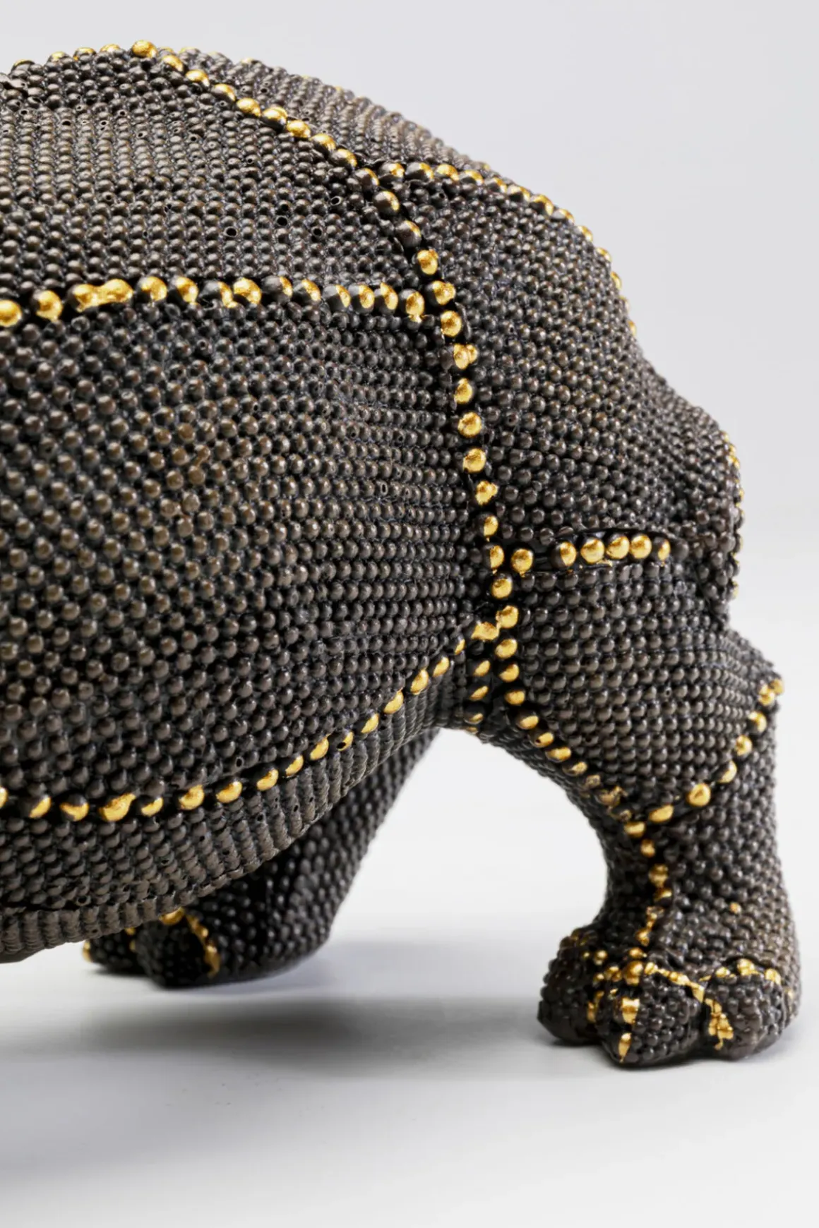 Dekorfigur Rhino Rivets Pearls, 26cm - KARE Design