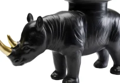 Dekorfigur Rhino - Svart, 41cm - KARE Design