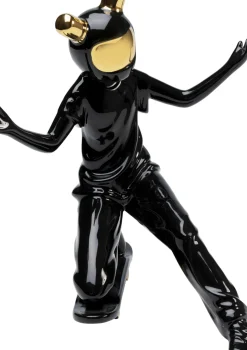 Dekorfigur Skating Astronaut - Svart, 21cm - KARE Design