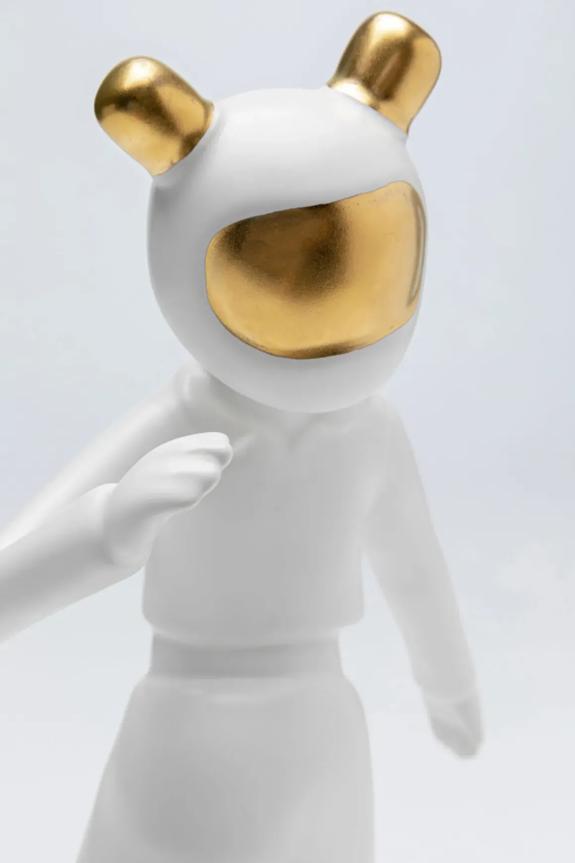 Dekorfigur Skating Astronaut - Vit, 33cm - KARE Design
