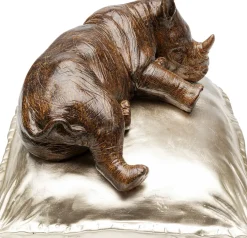 Dekorfigur Sleeping Rhino, 37cm - KARE Design
