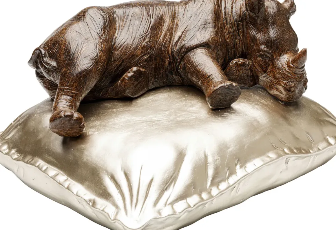 Dekorfigur Sleeping Rhino, 37cm - KARE Design