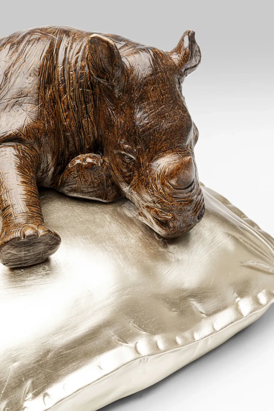 Dekorfigur Sleeping Rhino, 37cm - KARE Design