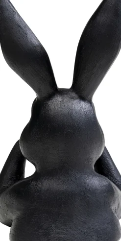 Dekorfigur Sweet Rabbit - Kanin, Svart, 23cm - KARE Design