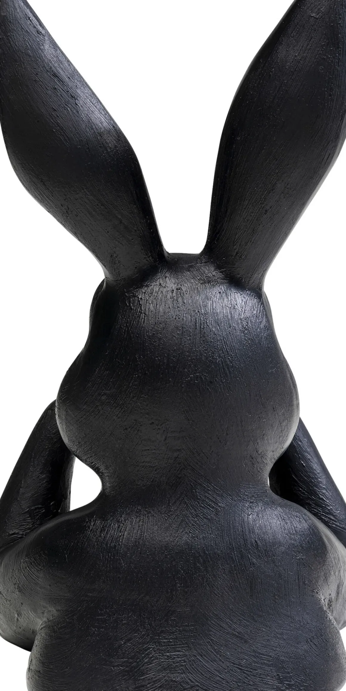Dekorfigur Sweet Rabbit - Kanin, Svart, 23cm - KARE Design