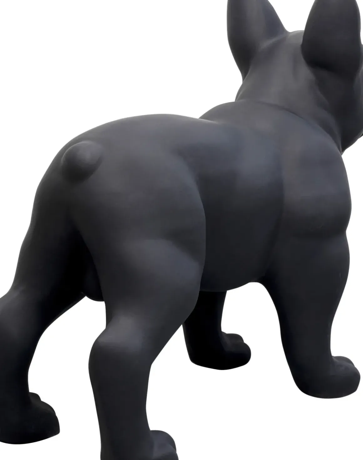 Dekorfigur Toto Teen - Mattsvart, 90cm - KARE Design