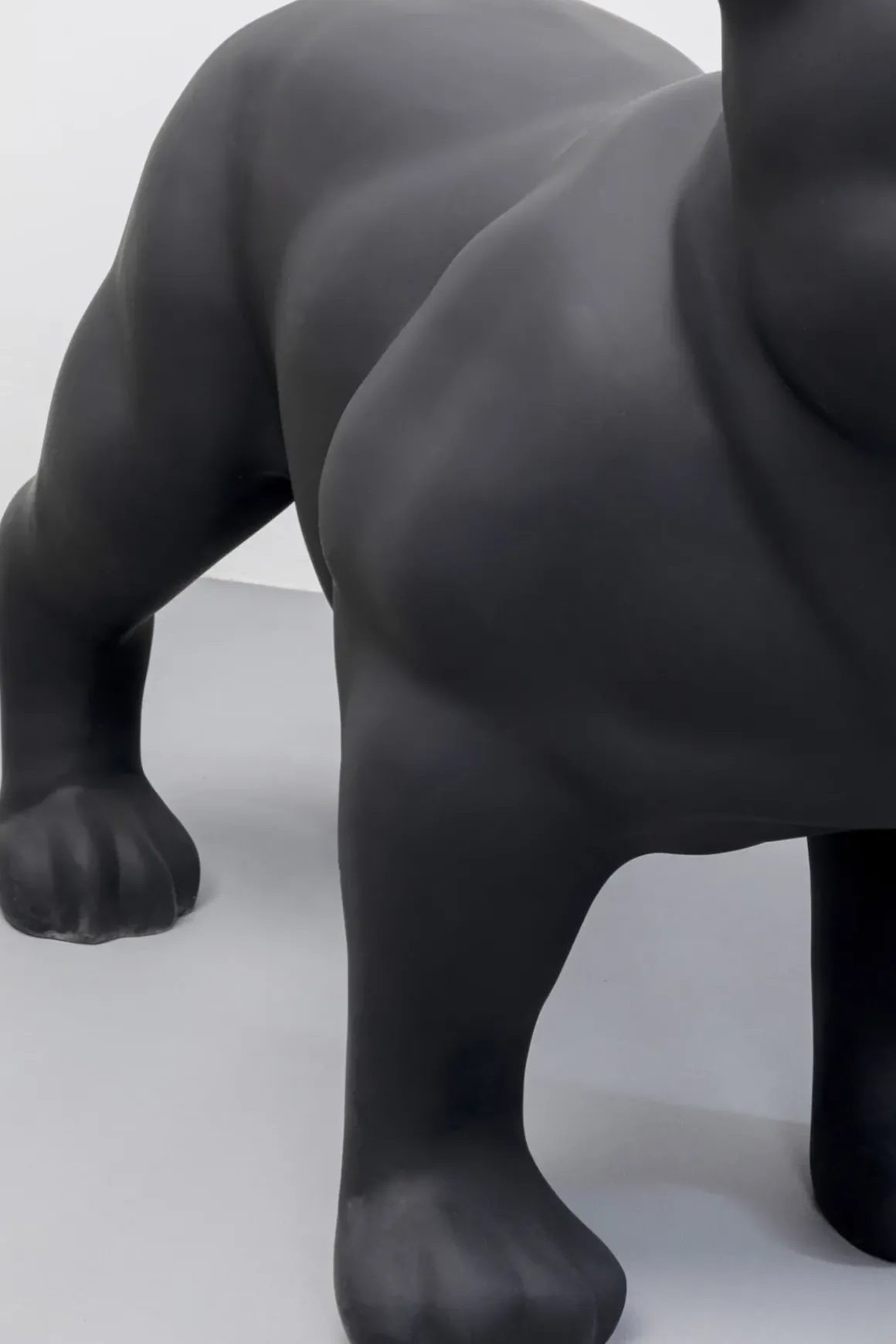 Dekorfigur Toto Teen - Mattsvart, 90cm - KARE Design