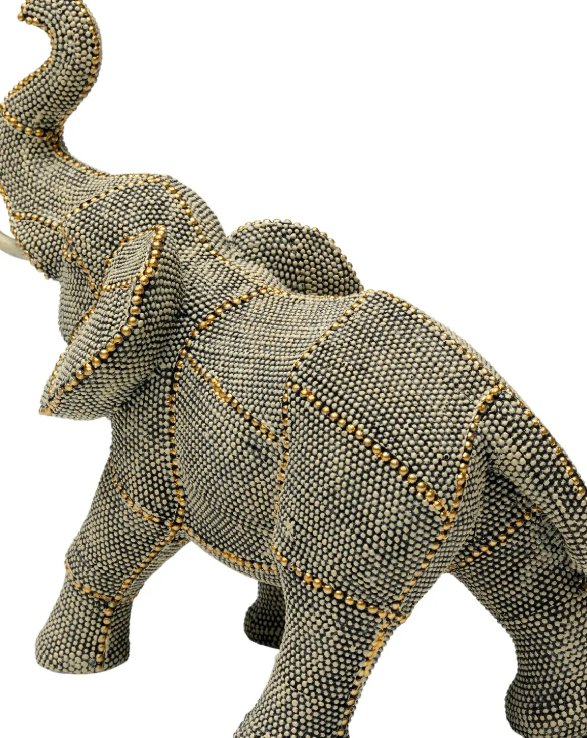 Dekorfigur Walking Elephant Pearls, 24cm - KARE Design