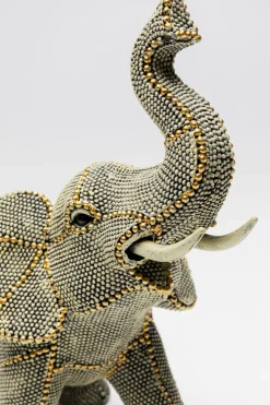 Dekorfigur Walking Elephant Pearls, 24cm - KARE Design