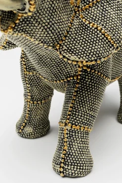 Dekorfigur Walking Elephant Pearls, 24cm - KARE Design