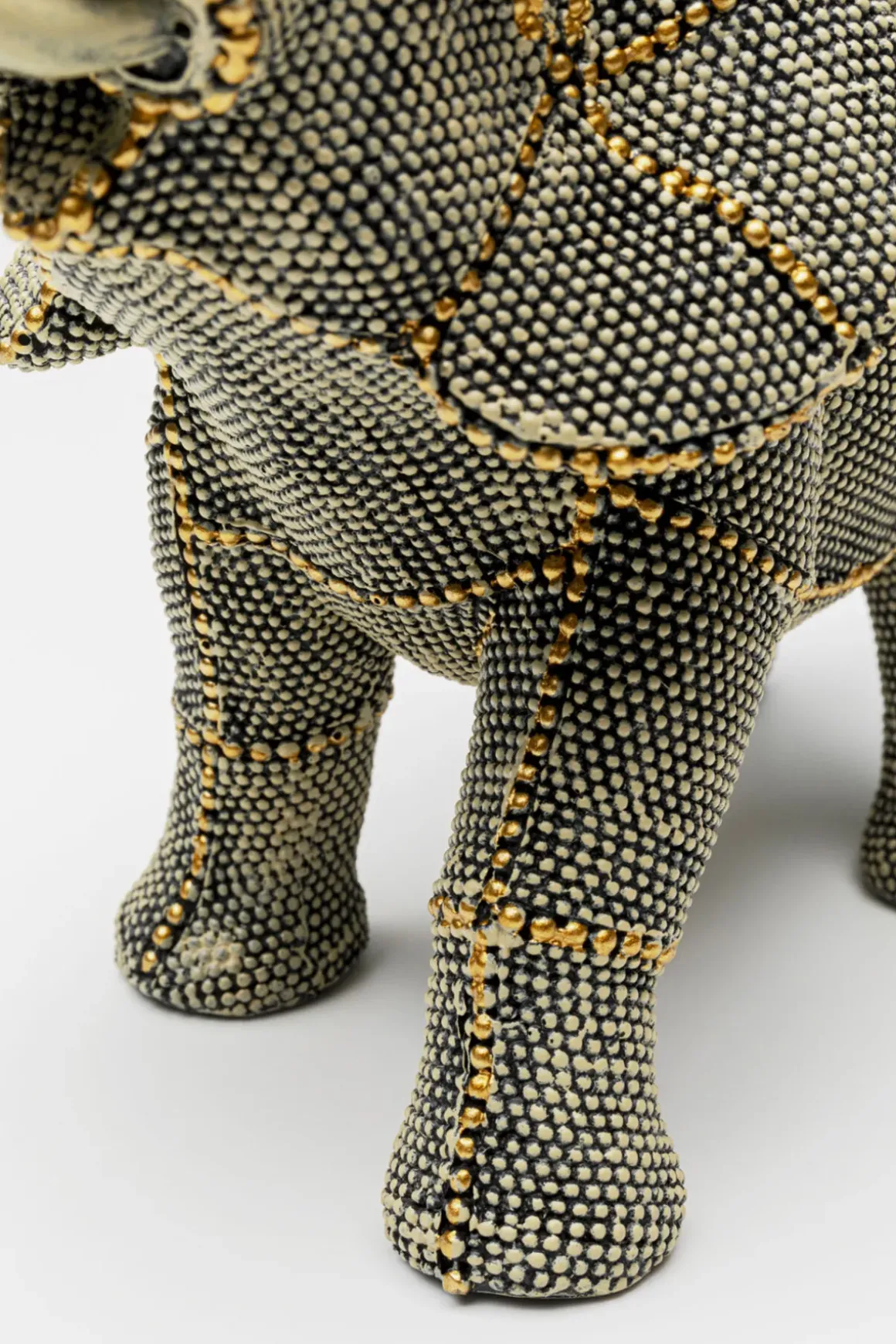 Dekorfigur Walking Elephant Pearls, 24cm - KARE Design