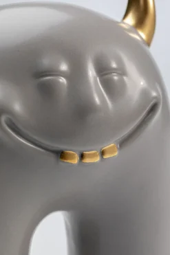 Dekor Funny Teeth - Grå, 15cm - KARE Design