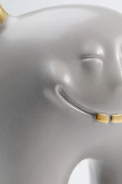 Dekor Funny Teeth - Grå, 15cm - KARE Design