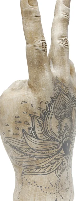 Dekor Hand Victory Tattoo Eye 36cm - KARE Design