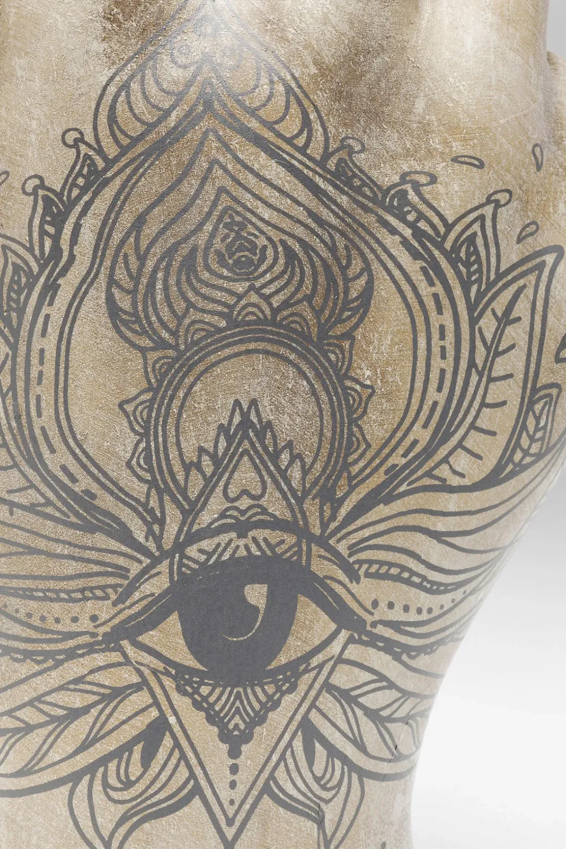 Dekor Hand Victory Tattoo Eye 36cm - KARE Design