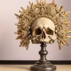 Dekor King Skull - Skulptur på Fot - KARE Design