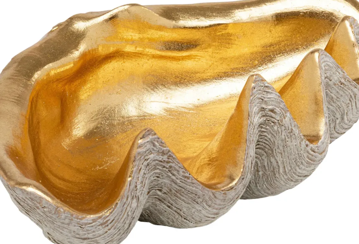 Dekor Noble Shell - Guld, 41x27cm - KARE Design