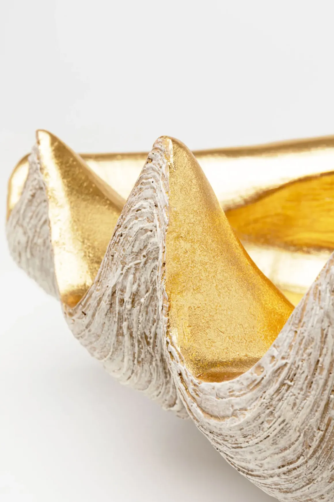 Dekor Noble Shell - Guld, 41x27cm - KARE Design