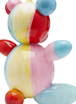 Dekor Rainbow Bear - Regnbågsfärgad Björn, 36cm - KARE Design