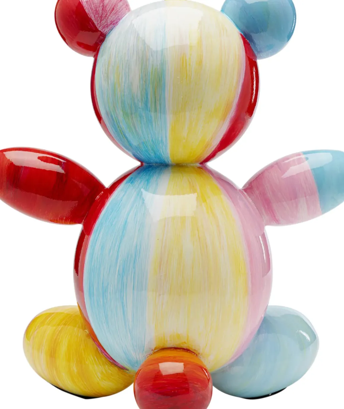 Dekor Rainbow Bear - Regnbågsfärgad Björn, 36cm - KARE Design