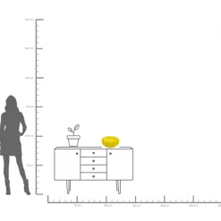 Dekor Skål Bananas - Gul Ø30cm - KARE Design