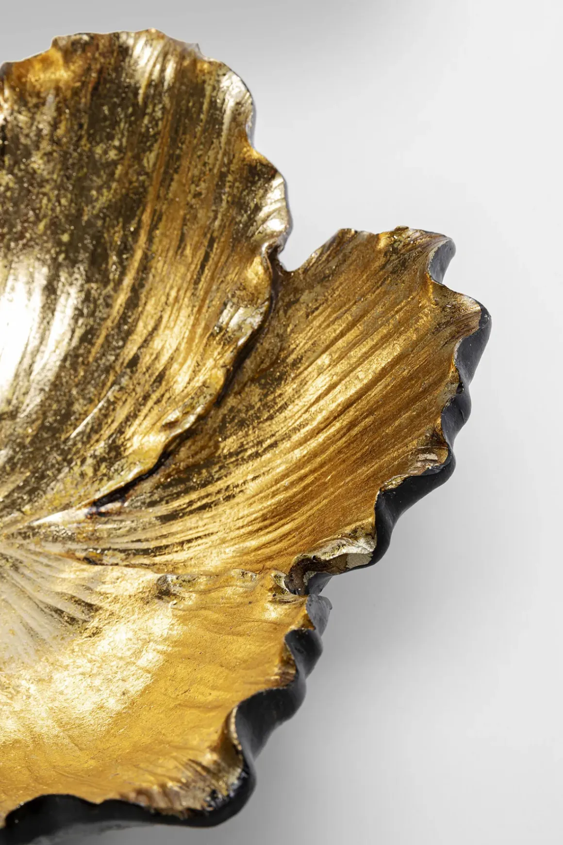 Dekor Skål Flower Bloom Svart Guld Ø20cm - KARE Design