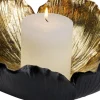 Dekor Skål Flower Bloom Svart Guld Ø25cm - KARE Design