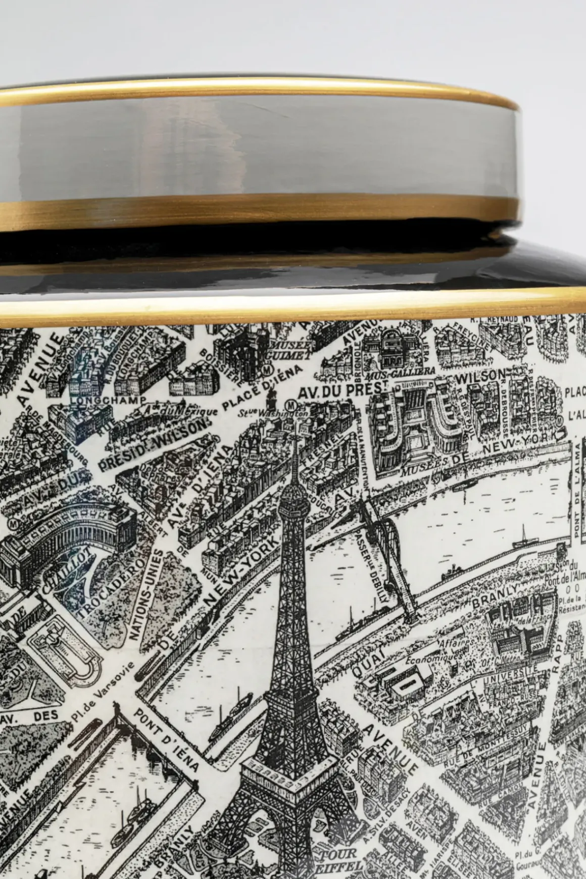 Dekor Urna - Streets Of Paris Ø22cm - KARE Design