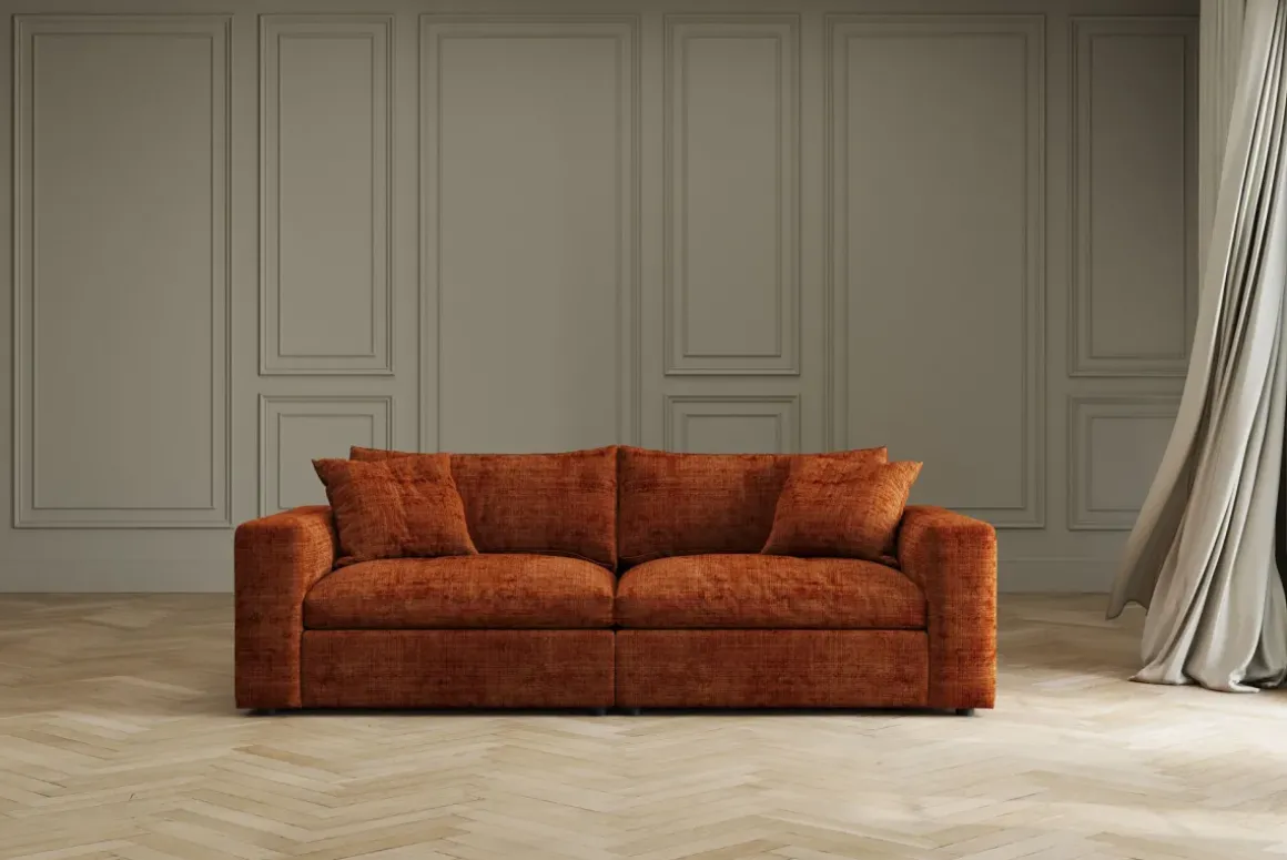 Djupsoffa Chill - Rust, 260cm - KARE Design