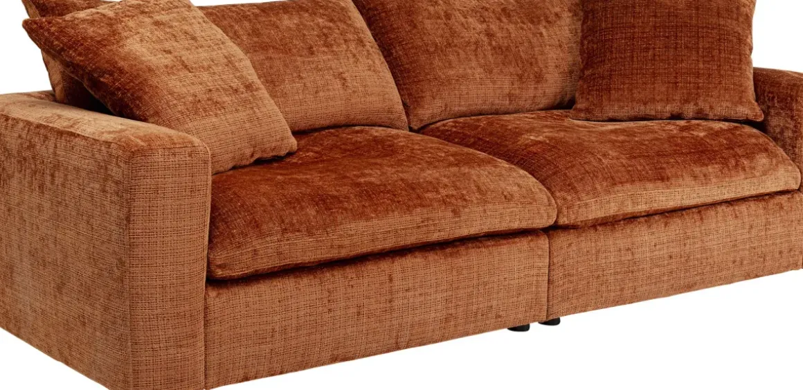 Djupsoffa Chill - Rust, 260cm - KARE Design