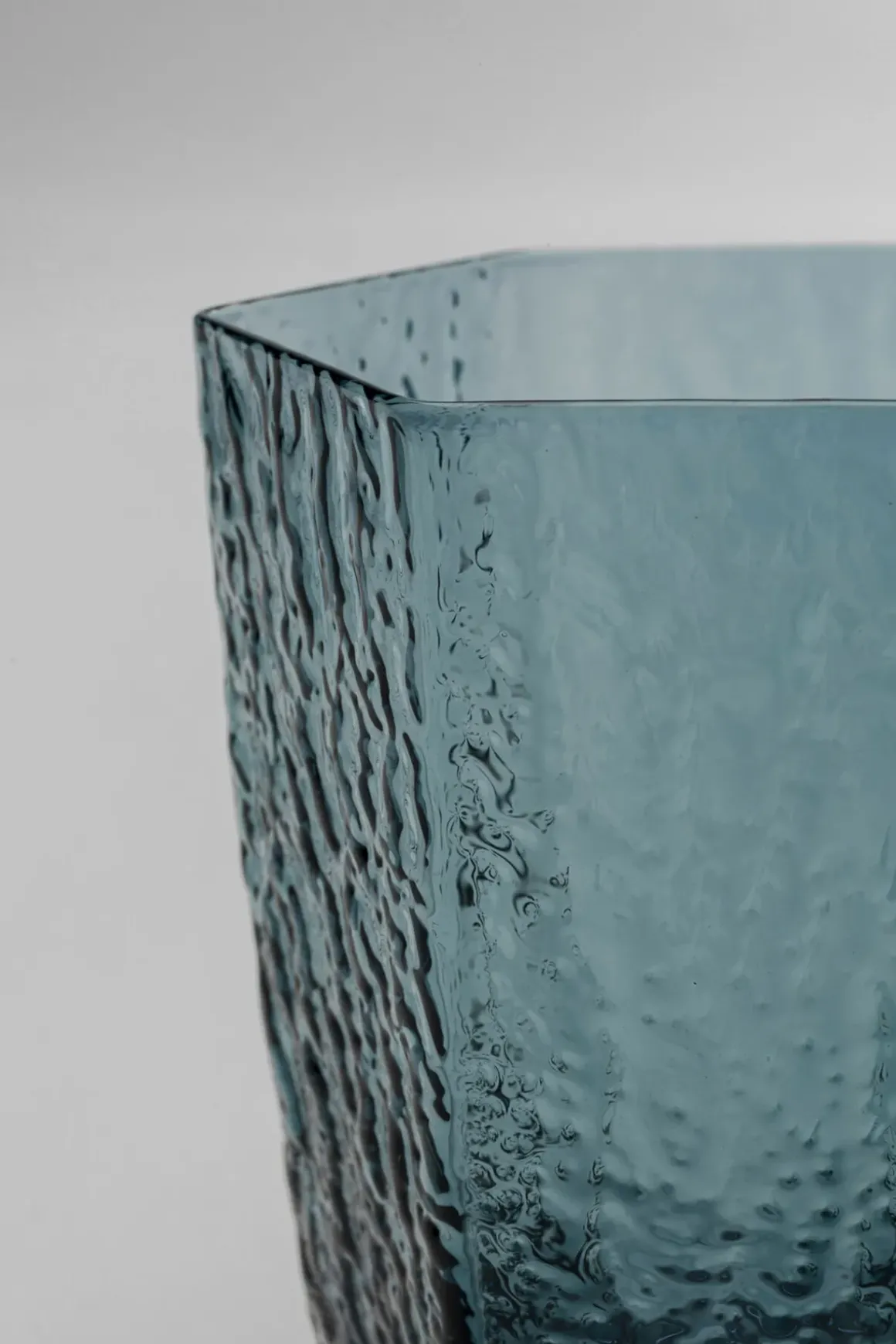 Dricksglas Cascata - Blå, Höjd 10,7cm - KARE Design