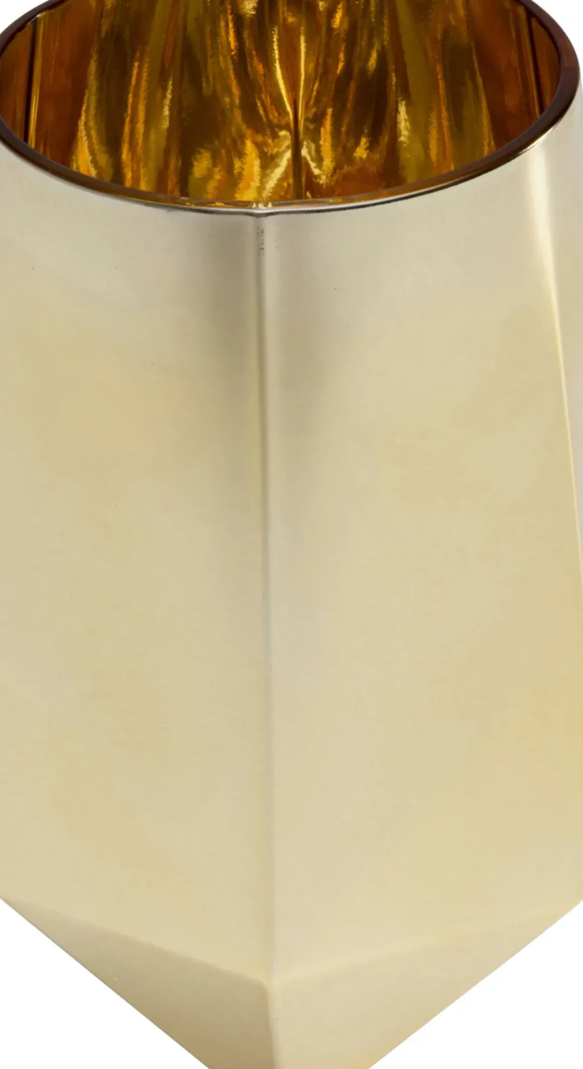 Dricksglas Diamond - Guld - KARE Design