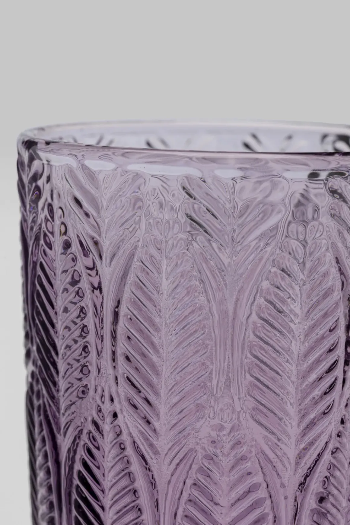 Dricksglas Fogli - Lila - KARE Design