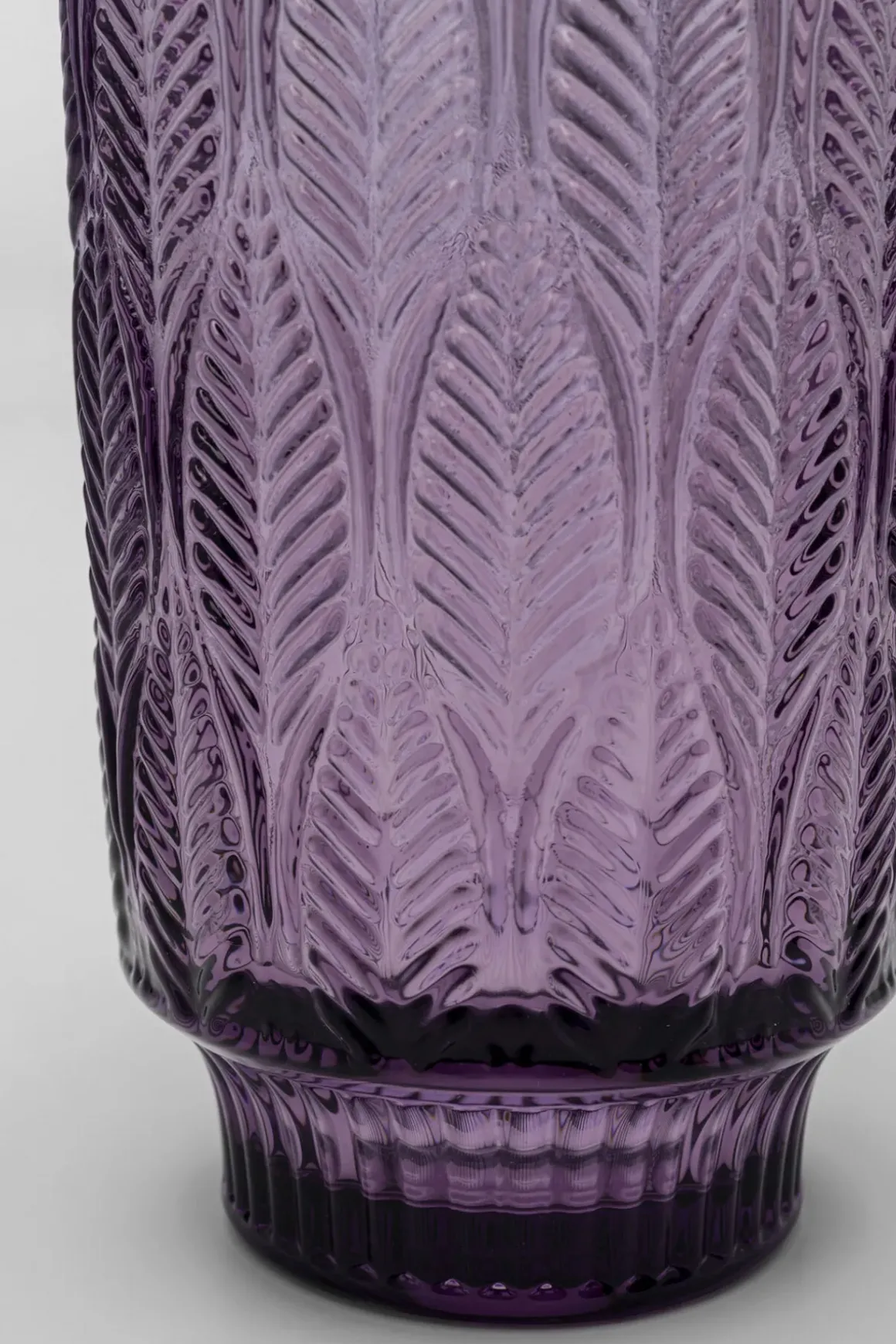 Dricksglas Fogli - Lila - KARE Design