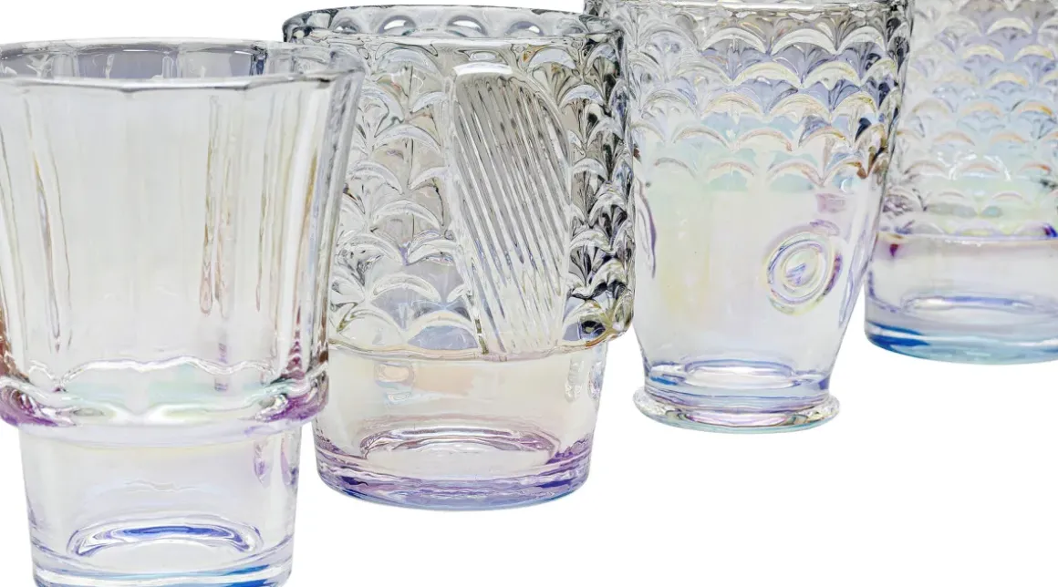 Dricksglas Pesce - Fisk (4/delar) - KARE Design