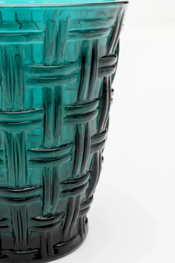 Dricksglas Tissue - Blågrön - KARE Design
