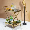 Drinkvagn Casino Guld/Svart - KARE Design