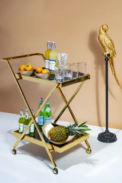 Drinkvagn Casino Guld/Svart - KARE Design