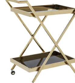 Drinkvagn Casino Guld/Svart - KARE Design