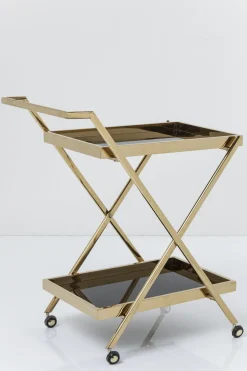 Drinkvagn Casino Guld/Svart - KARE Design