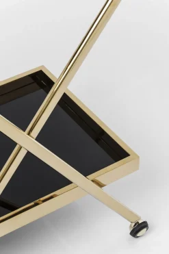 Drinkvagn Casino Guld/Svart - KARE Design