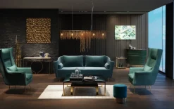 Drinkvagn Classy - Guld/Spegelglas - KARE Design