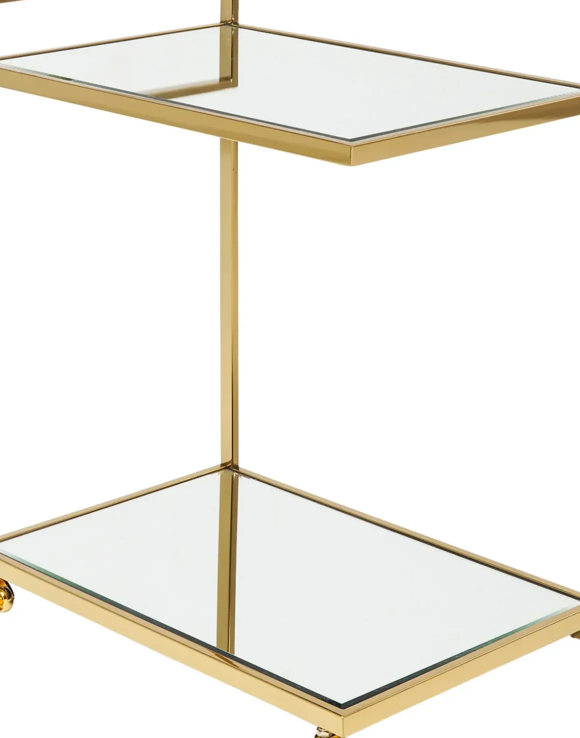 Drinkvagn Classy - Guld/Spegelglas - KARE Design
