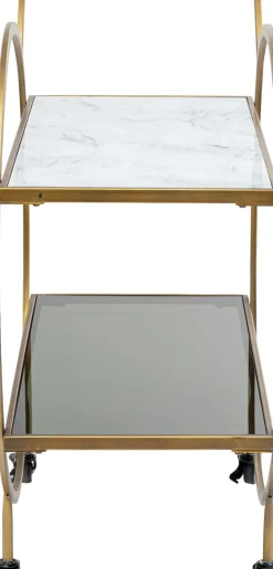 Drinkvagn Loft - Mässing - KARE Design